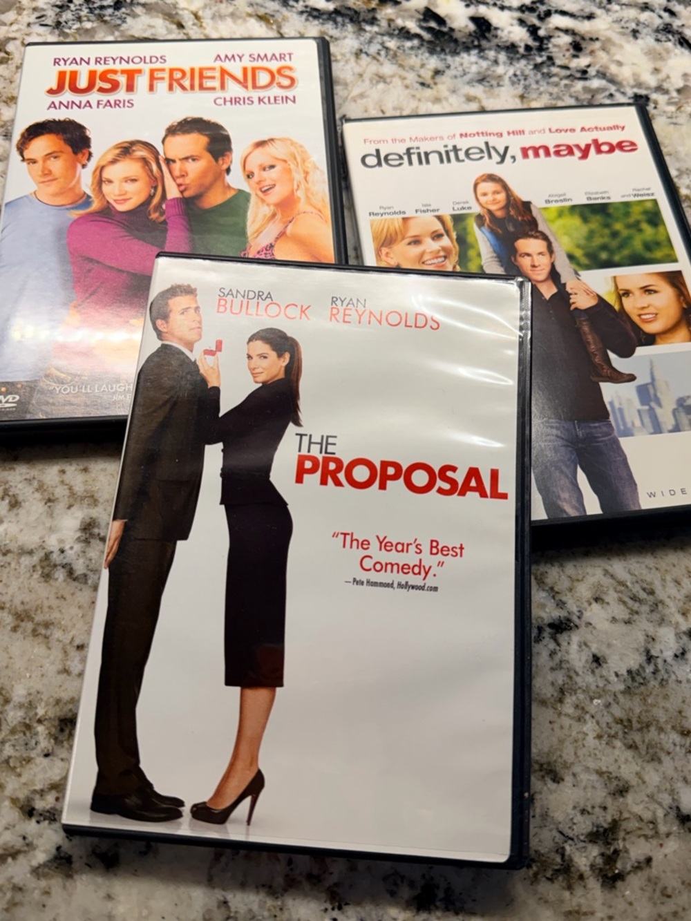Ryan Reynolds Lot of 3 DVDs